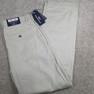 Vineyard‎ Vines Performance Breaker Pants Womens 28x30 Beige Stretch Flat Front